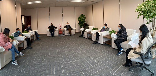 公司召開例會 再次強調部署疫情防控和復工復產工作